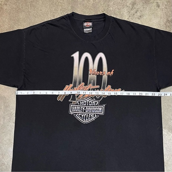 VTG Harley Davidson 100 Years Wisconsin 2003 Y2K T-Shirt USA - Picture 6 of 9